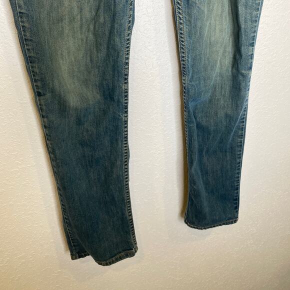 Levi’s Men’s 511 Denim Blue-Green Jeans Straight Leg Slim Fit Sz 33x32 - Picture 3 of 13